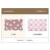 Floral Plush Bath Mat Non-Slip Floor Rug Bathroom Doorway Bedroom Kitchen Entryway Machine Washable 40x60cm 50x80cm