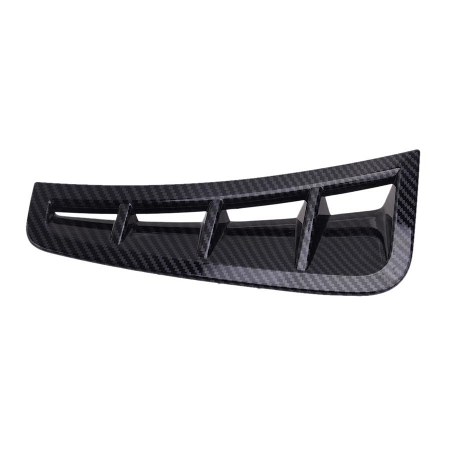 2x Carbon Fiber Look Side Fender Air Outlet Vent Cover Trim For Sonata 2020-2021