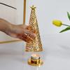 Iron Christmas Tree Candle Holder Hollow Tealight Candle Holder  New Year