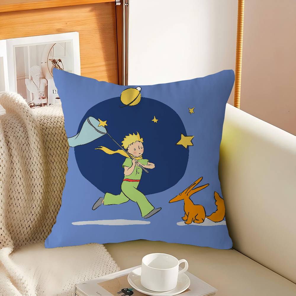 

Le P-Petit Prince Pillow Gift Home Office Decoration Pillow Bedroom Sofa Car Cushion CoverPillow Case 12x12Inch