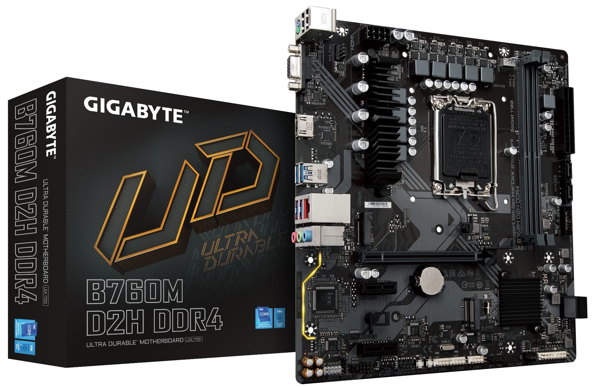 

GIGABYTE Motherboard B760M D2H DDR4 MB5984
