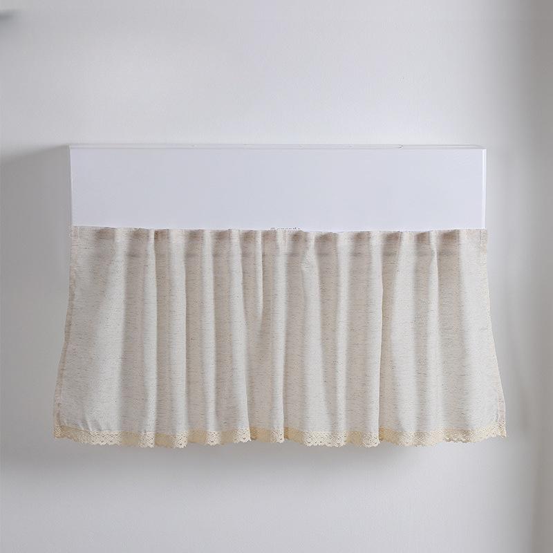 Центральный кондиционер, занавеска на лобовое стекло, дверь, анти-прямой выдувание, детская воздушная занавеска, пылезащитный чехол, марля, без крышки кондиционера 43*137cm