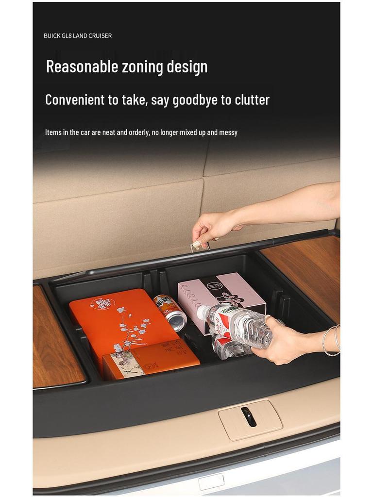 Buick GL8 Luxgen '25 PHEV Trunk Storage Box Interior Upgrade