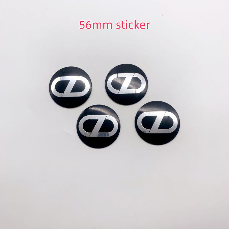 

2026 New 4pcs 56mm 60mm Car Styling OZ Logo Car Wheel Hub Center Caps Sticker Rim Cover Decoration Badge Emblem Auto Accessories 4pcs O.Z