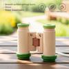 Toddler Telescope Wooden Adjustable Portable Binoculars Kids Camping Toys For Birthday Sports Camping Outside Play Easter