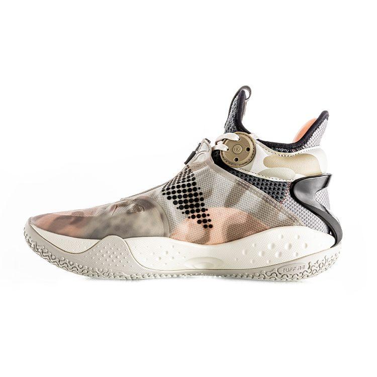 Li Ning SONIC 9 Boom Textile, Synthetic Leather, TPU Cushioning Slip Resistant Abrasion Resistant Coverage Support ABAR045-3
