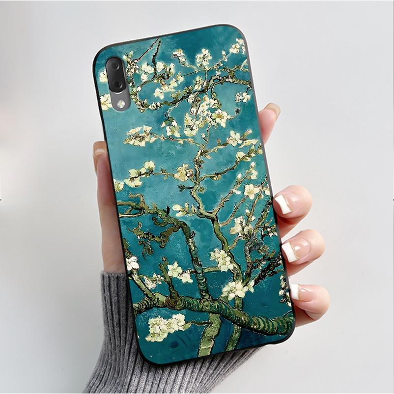 Hülle Für Sony Xperia L3 L 3 L3312 L4312 L4332 Handyhülle Luxus Mode Schmetterling Blumen Schwarzes Silikon Weiche Rückseite Abdeckung