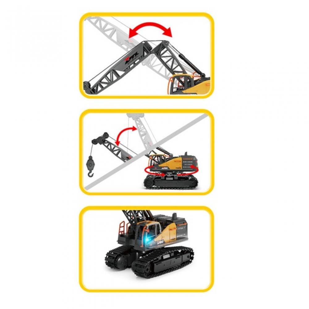 Toyoyoshin 40mhz Rc Mini Crawler Crane [z6824a D]