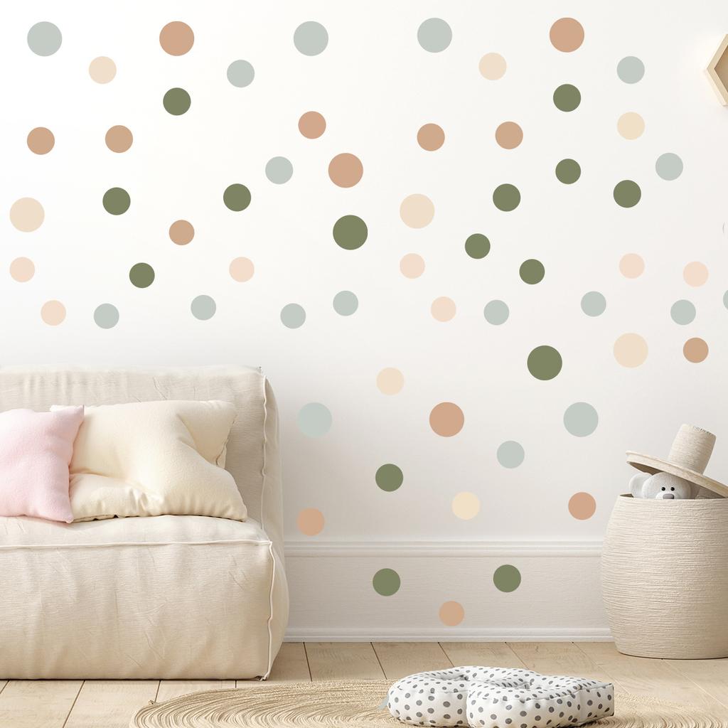 1 Foglio Stella Amore Cerchio Adesivo Fai da Te Stanza dei Bambini Camera da Letto Adesivo Murale Decorativo Accessori Decorativi per la Stanza