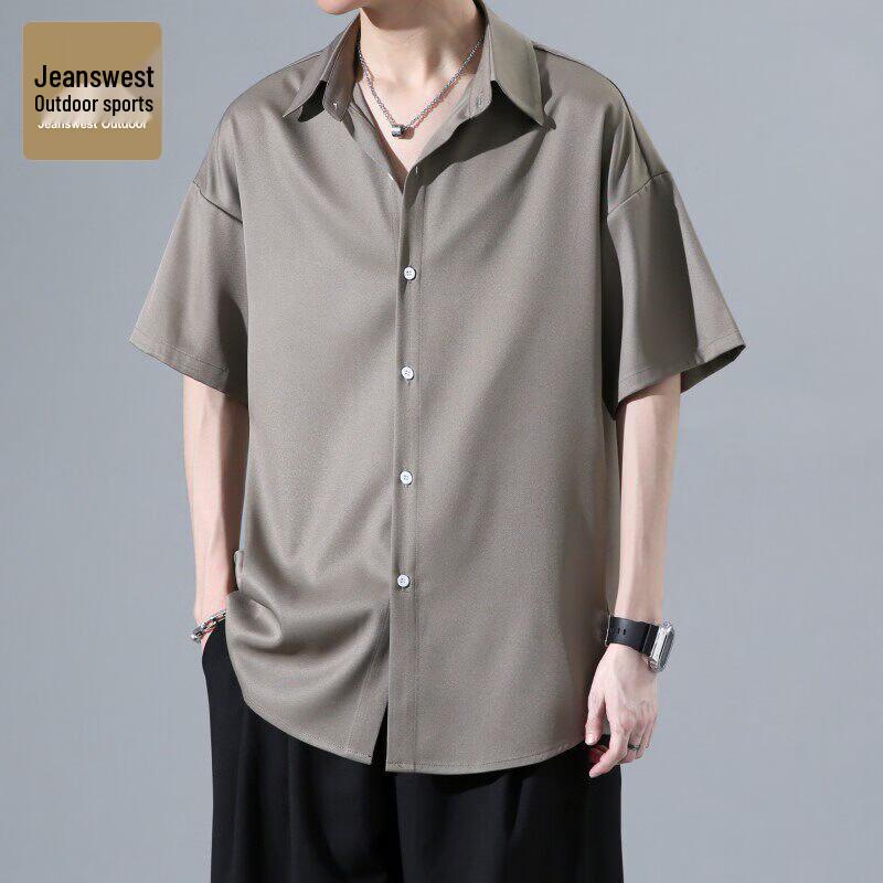 

Jeanswest Outdoor Men s Ice Silk Short-Sleeve Shirt XL