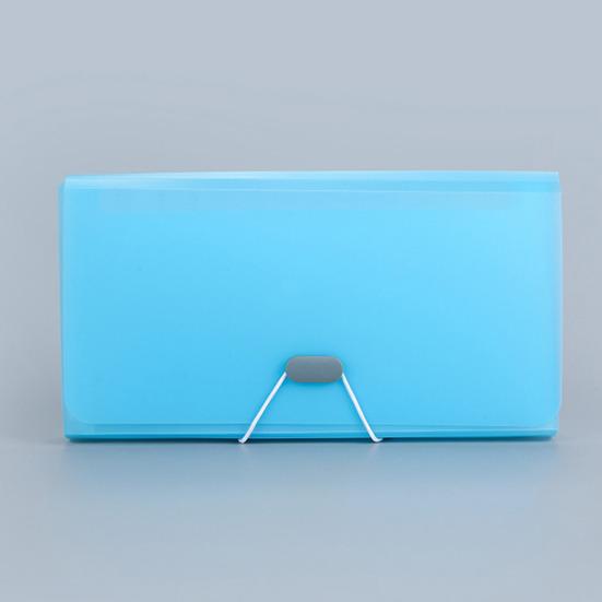 13-Pocket Accordion File Folder A4 Letter Size Large Capacity Paper Document Holder Waterproof Expanding File Organizer for School Office Supplies