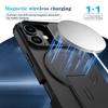 KEYSION Shockproof Armor Magnetic Case for iPhone 17 16 Plus Slide Camera Protect Kickstand Wireless Charging Phone Back Cover