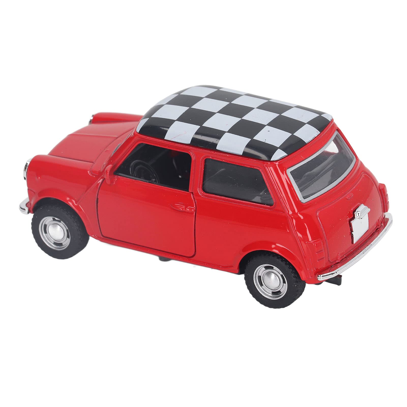 

Scale Durable Car Exquisite Doors Open 1/32 Pull-Back Car, Pull-Back Toy, Alloy, Cute, Simulation, (Red)