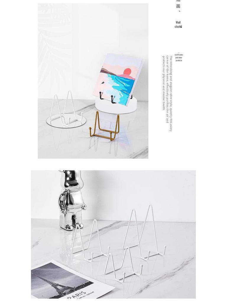 Simplistic Nordic Style Metal Photo & Certificate Frame Stand