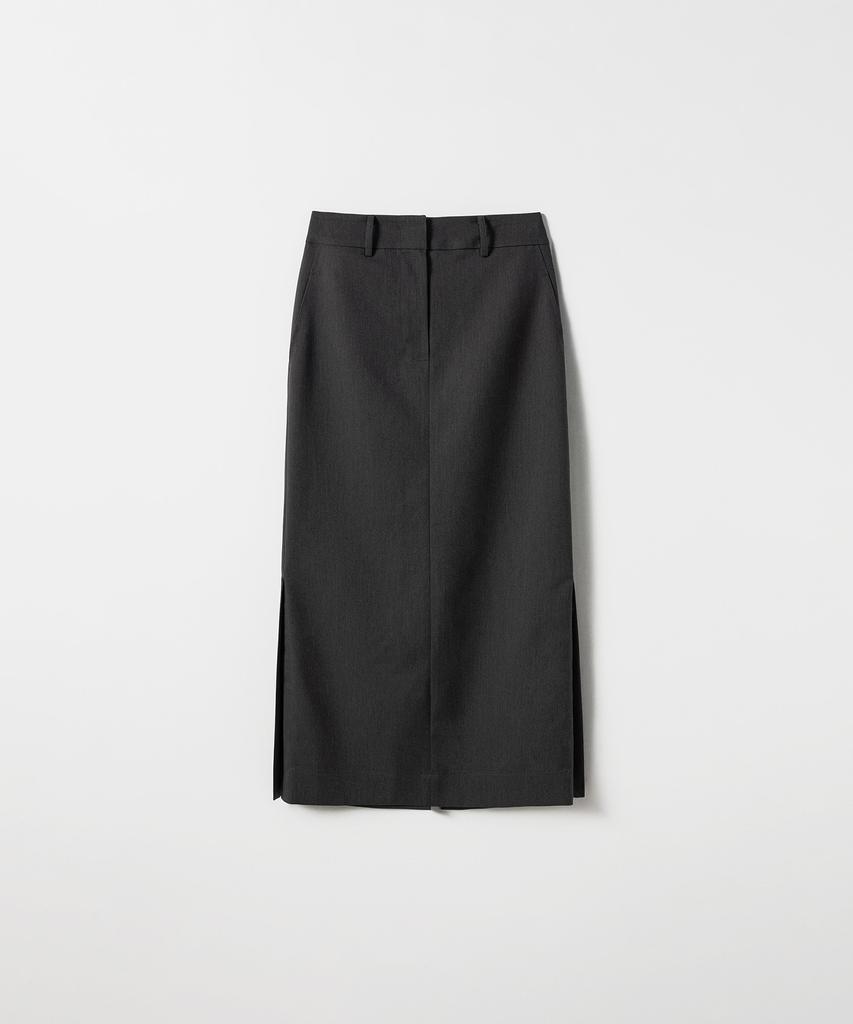 Poyueoaijeuonli Karin Maxi Skirt (Charcoal)