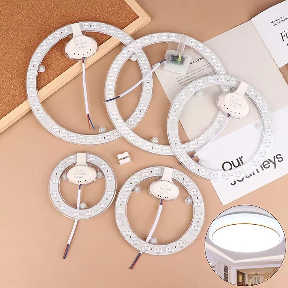 1Pcs White Light Panel Circle Light 12W 18W 24W 36W LED Module Lamp New LED Ring Light Replacement
