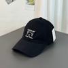 Fashion Hat bear embroidery Korean version spring and summer new Korean version cartoon cute baseball cap female big head circumference showing