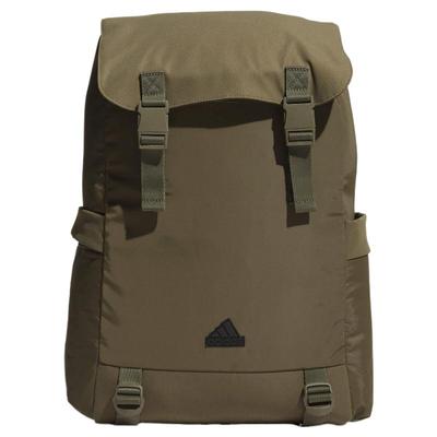 Recycelter Polyester Einfach gewebter Stoff Rucksack Regular Unisex Grün Lässig IK7298