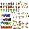 New Anime Cartoon TV Toy Dragons Weapons Swords Suitable for Ninja Building Blocks Kids Collect Toys Birthday Gifts