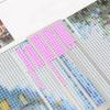 Textured Grid Tool Diamond Painting Ruler  for Diamonds Painting Tools