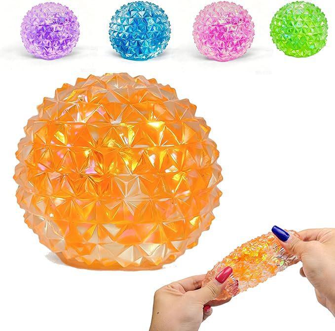 Maltose Diamant Glanzende Knijpbal Knijpspeeltje Langzame Terugslag Sensorisch Fidget Speeltje Stressverlichting Ontspanning Blind Box Zacht Knijpen