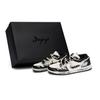 Air Jordan 1 Vintage Basketball Shoes Unisex Low Top Black/Silver/Beige Yellow DC0774-101(Team80-SBOX)
