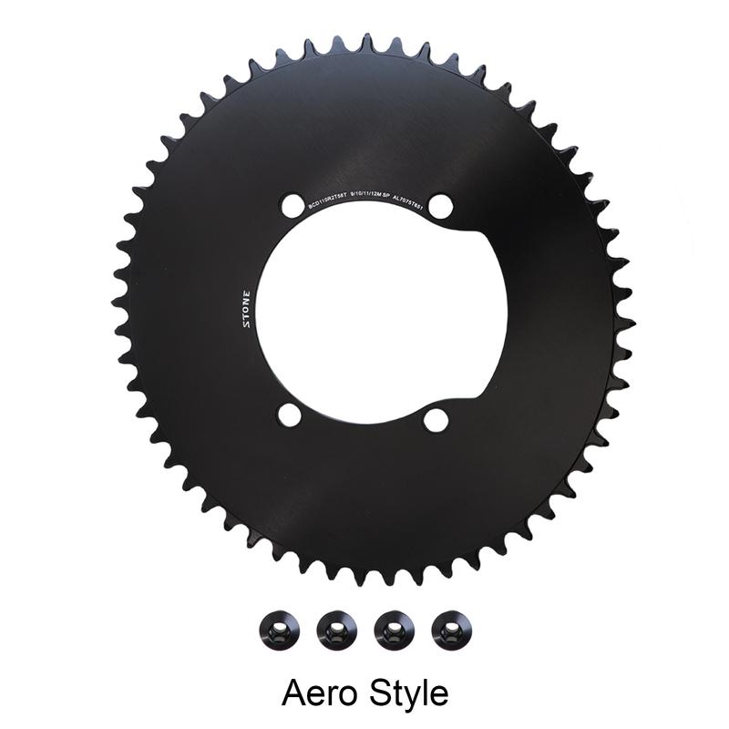 Stone Oval Chainring 110BCD for Shimano 105 R7100 UT R8100 DA R9200 110 Bcd 36T 42T 46T 48 50T 54 56 58T 60T 70T Road Bike 12s