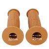 nakira Bike Grip Moped Handle Barrel Type 0.9 inch (22.2 mm) Left and Right Set Rubber E Type (Beige)