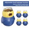 Cat Treat Dispenser Toy Large Capacity Transparent Design Detachable Easy To Clean Cat Interactive Toy Food Dispenser Treat Toy