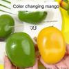 Fun Squeeze Fruit Stress Ball Toy With Color Changing Design Simulation Fruit Pinch Toy For Kids Adult Tension Reduce