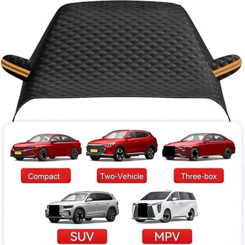 Bilvindruteskydd Förtjockat Vinter Skyddssköld Universell Inomhus- och Utomhusbruk Snö- och Solskydd Lätt att Installera
