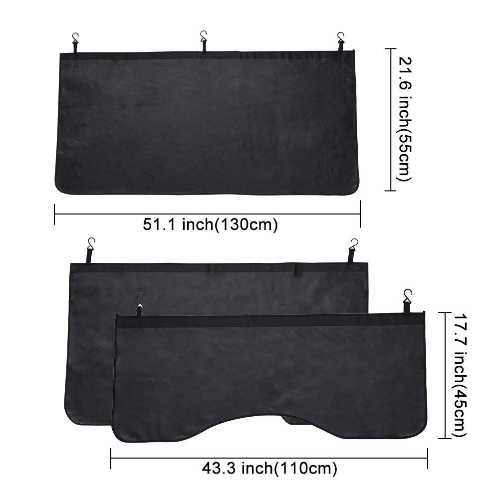 

3 шт./компл., чехол для крыла автомобиля, промытая искусственная кожа, защитная накладка для ремонта и обслуживания автомобиля, защитная ткань для кузова