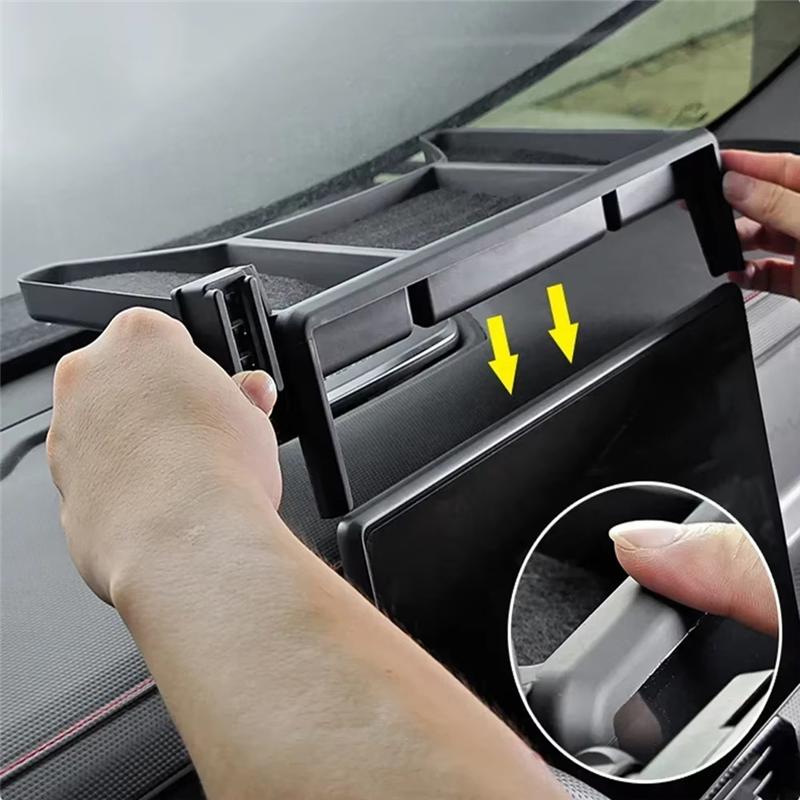 Rear Screen Phone Holder For Chery Jetour Traveler T2 -2025 Car Storage Box Card Interior Modification Accessories