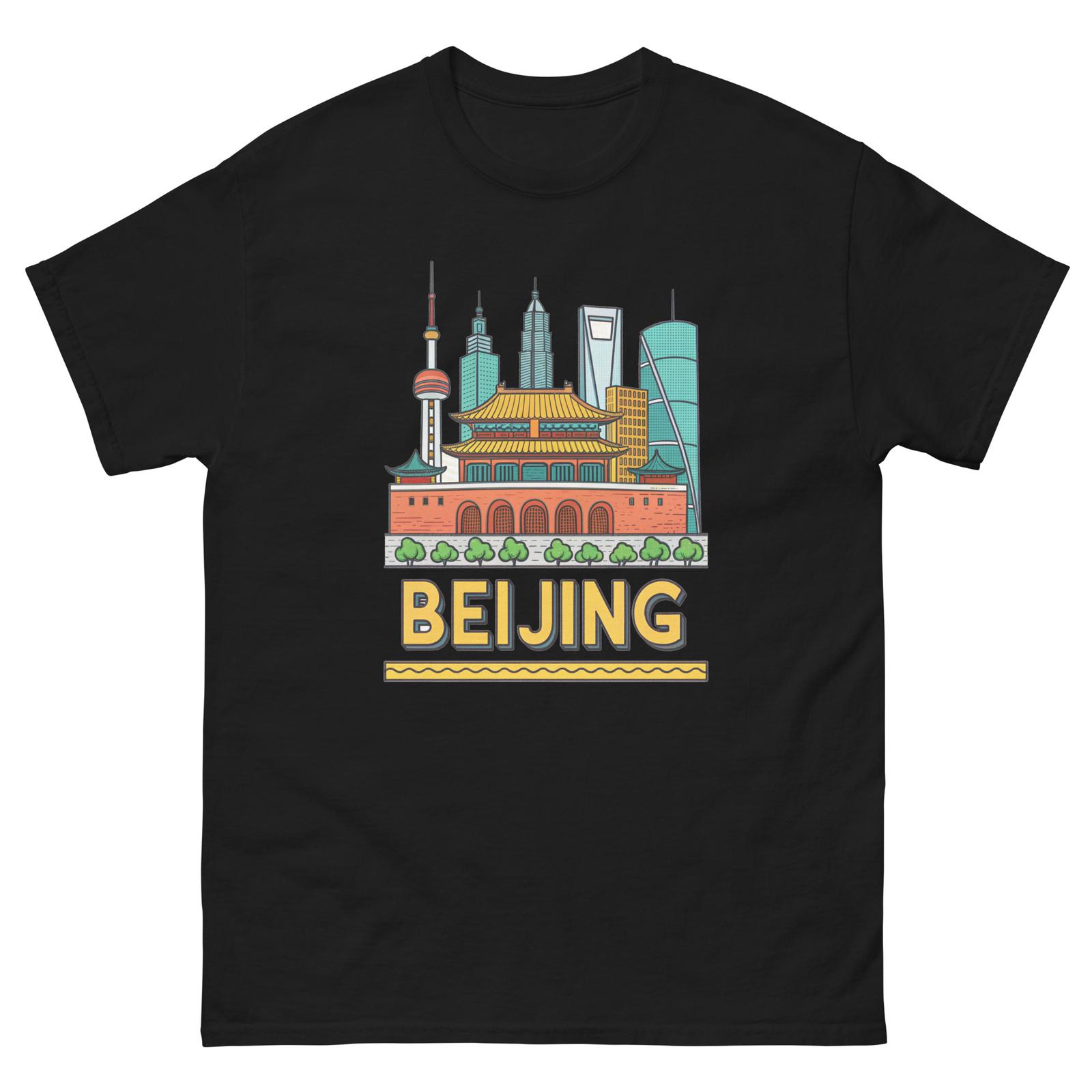 Beijing World Travel Urban Area City T-Shirt M