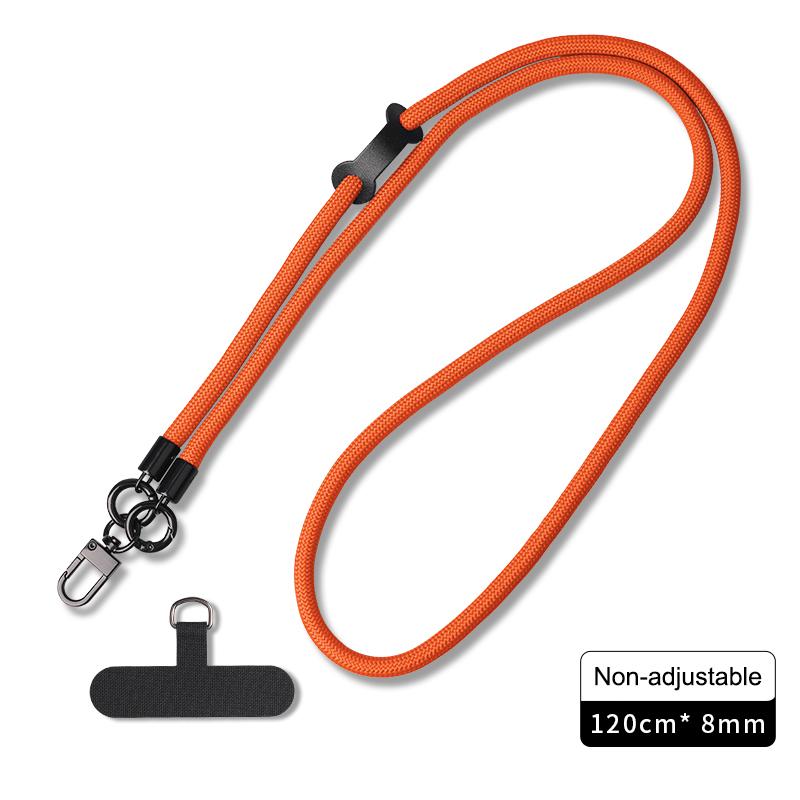Univerzální šňůrka na telefon proti ztrátě, odnímatelná barevná šňůrka na krk, bezpečnostní poutko na telefon, kroužek na klíče, řetízek, lano s kartou