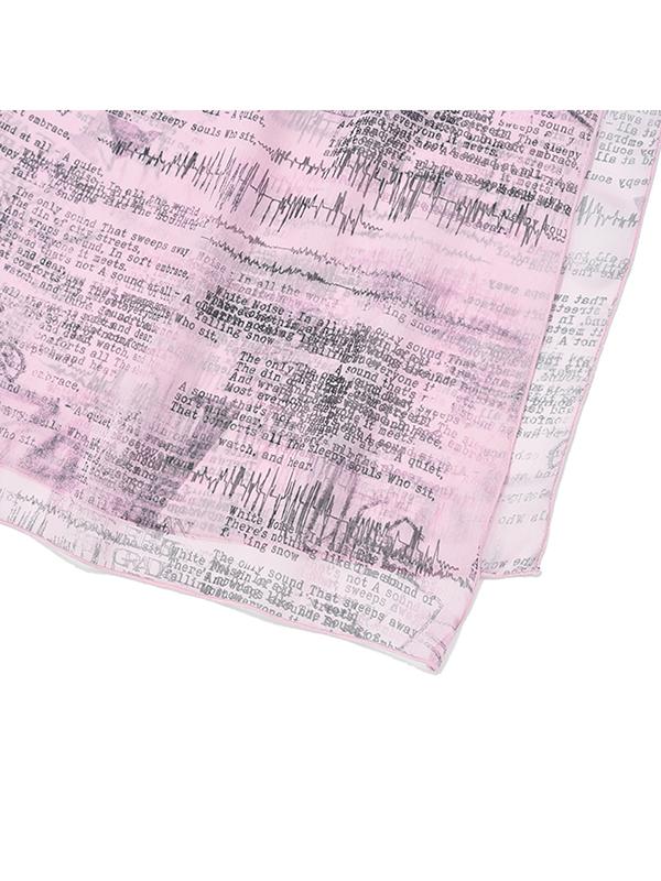 KIRSH Collection Print Wrap Skirt [Pink]