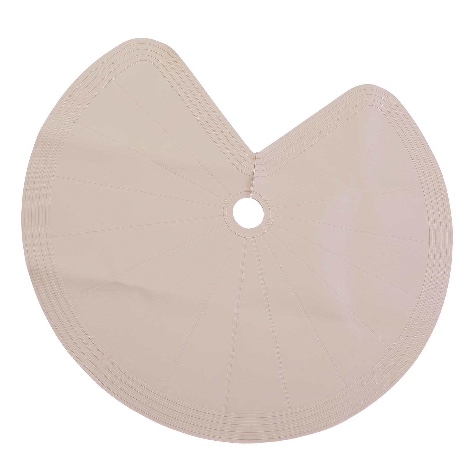 Circle Pre Cut Shelf Liner Silicone Non Slip Heat Resistant Circle Pre Cut Mat for Kitchen Cabinet хаки 1679₽