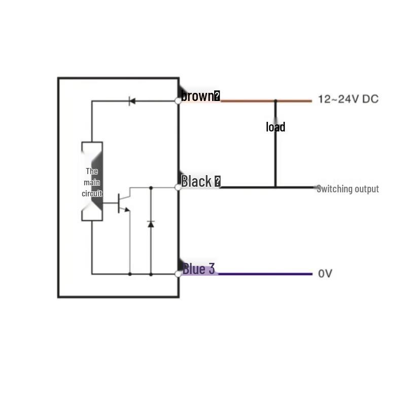 AKUSENSE M8 Cylindrical Photoelectric Sensor