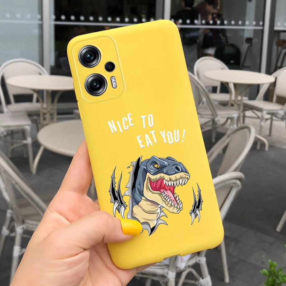 For Xiaomi Poco X4 GT Case Phone Cover Cute Astronaut Cactus Cartoon Pattern Cases For Xiomi Poco X4 POCOX4 GT 5G Soft TPU Funda