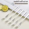 Zhaoran Premium Wooden Fruit & Dessert Utensil Set