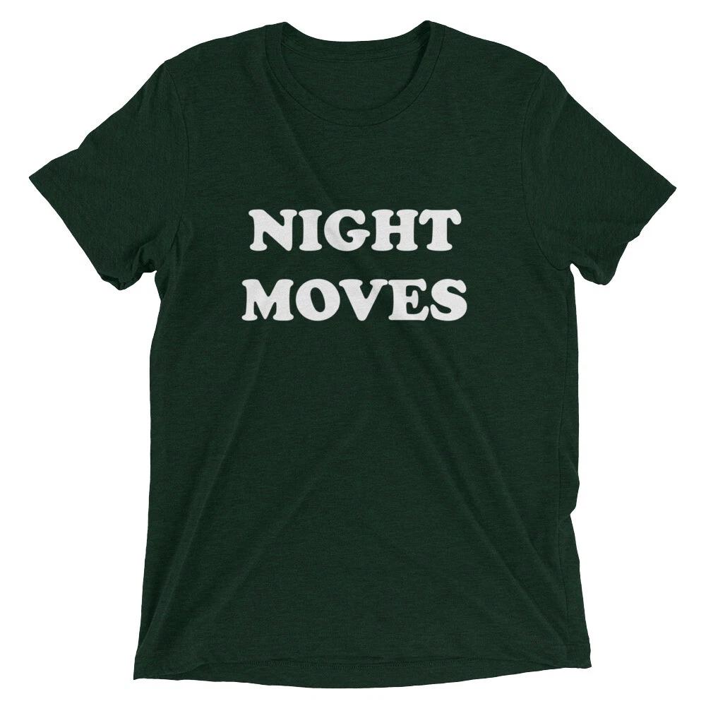 Night Moves Classic Rock Inspired Short sleeve t-shirt, Bob Seger, Detroit, Rock 3XL