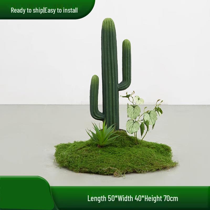 Oshuomai Artificial Cactus Potted Plant