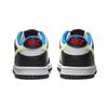 Nike Dunk Low GS White Light Lemon Twist Kids Sneakers Black Signal-Blue DQ0977-100