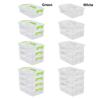 Paintbrush Multi Layer Pencil Case Transparent Stackable Organizer Box Partitioned Drawer Portable Storage Box School