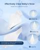 Electric Baby Nasal Aspirator with 3 Tips 9 Suction Levels, Nose Suction for Babies Toddler Infant Adult
