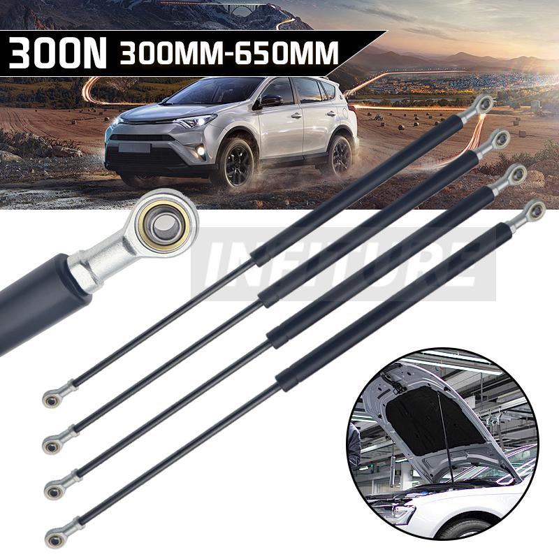 2pcs 300/350/400/450/500/550/600mm 1100N Car Gas Struts Spring Shocks Lift Supports RV Windows Storage Damper Camper Back Window