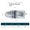 Vanntett LED Fiske Tiltrekkende Indikator LED Blinkende Nattfiskelykt Lys Agn Undervanns