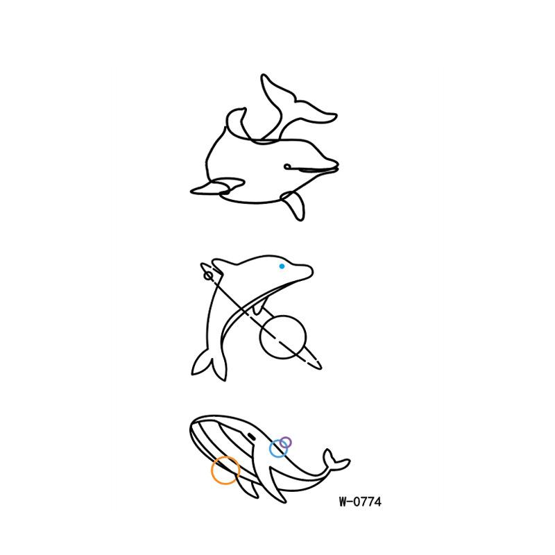 Beauty Stickers Cartoon Tattoo Stickers Children Cute Animals Waterproof Tattoo Stickers Temporary Holiday Party
