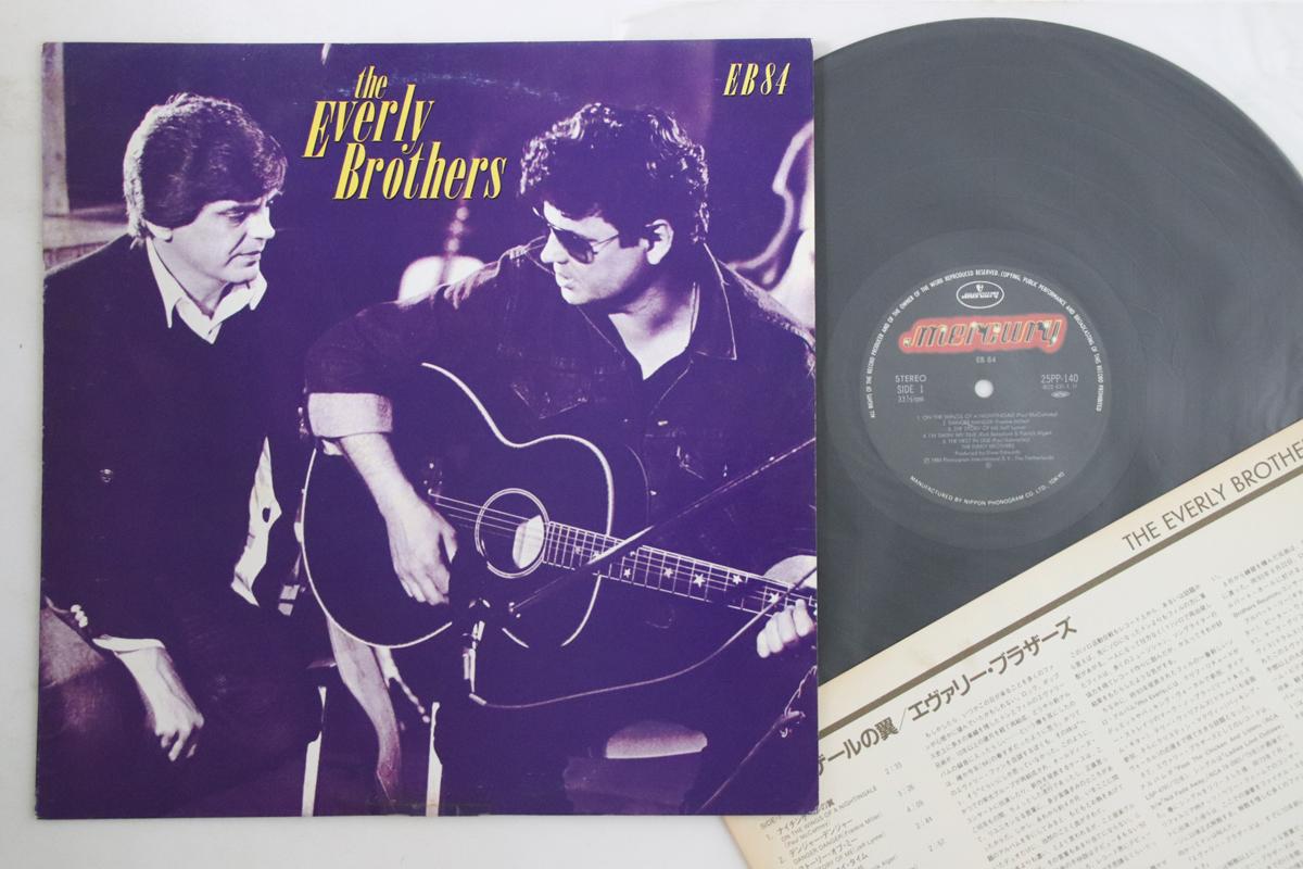 

LP Record EVERLY BROTHERS - EB 84 25PP140 MERCURY 1984 Japan Rock Used