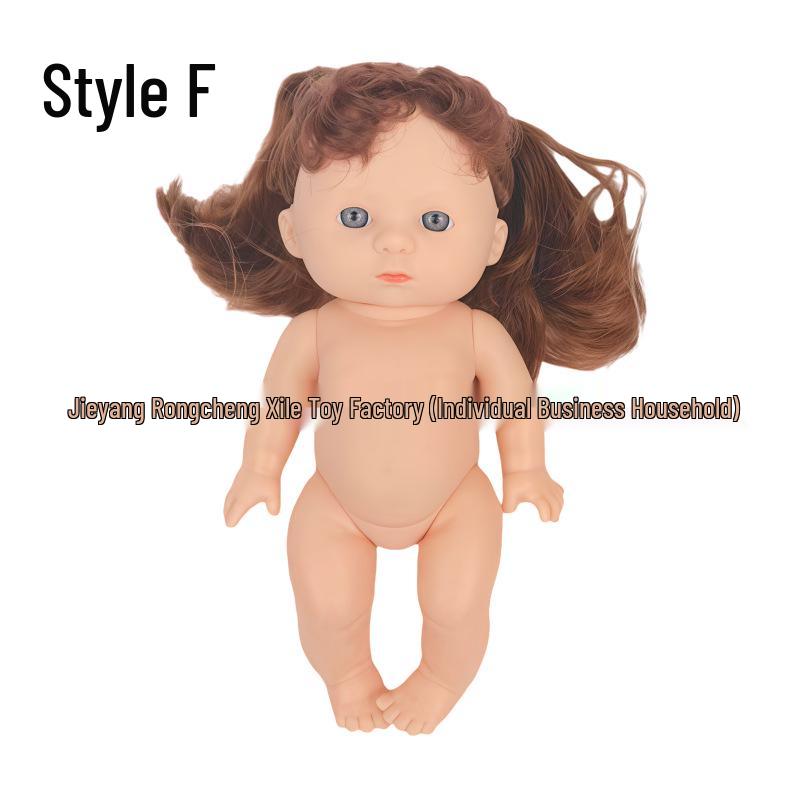 8-inch Reborn Simulation Vinyl Baby Doll Toy for Children's Birthdays